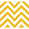 Printed Half Panama EUROZIG White / Mustard